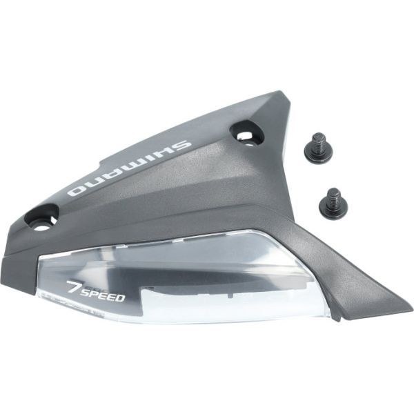 Shimano dæksel 7 speed st-ef500 - 4 fingre (inklusive bolte) - sort