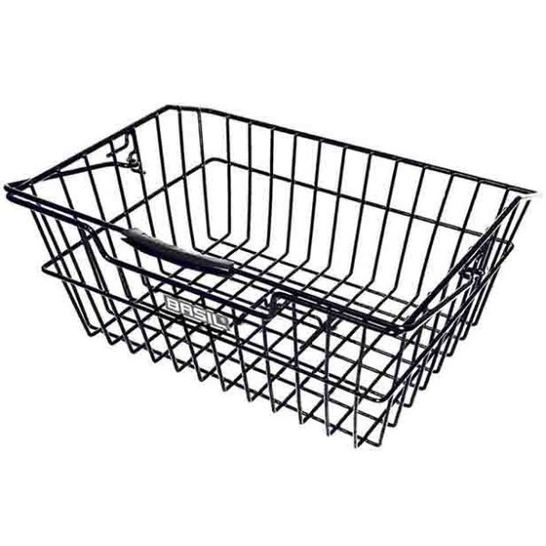 Basil Cairo Luxury - Bicycle Basket - På bagsiden - Sort