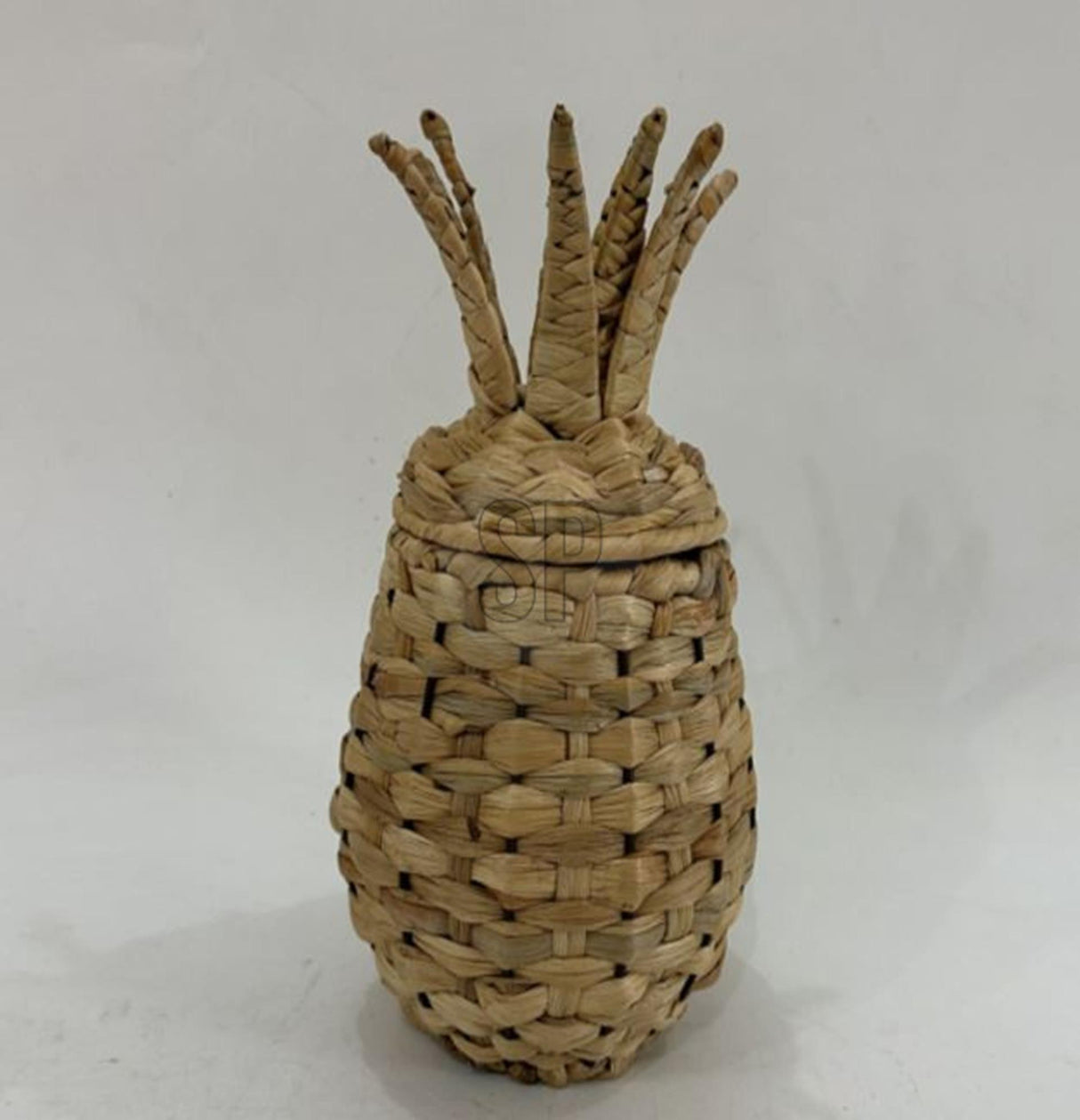 Cosydecor ananaskurv fletrattan 17x17x30cm