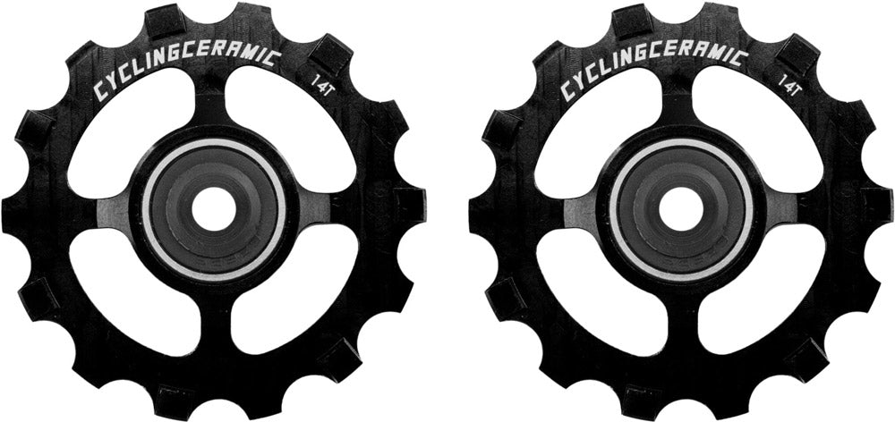 Cykelkeramiske 14t skifterremskiver til shimano sram