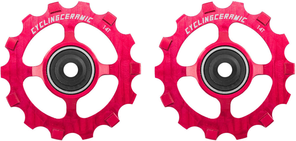 Cykelkeramiske 14t skifterremskiver til shimano sram