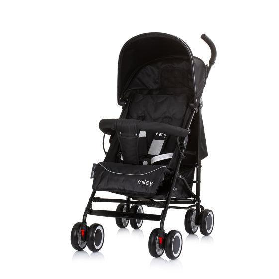 Chipolino Miley sammenfoldelig plooibuggy rejse buggy obsidian sort