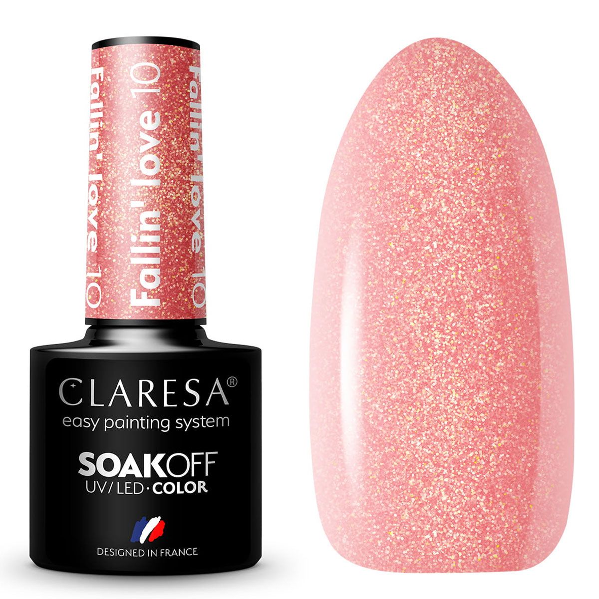 Claresa UV LED Gel Polish 5ml Fallin' Love 10