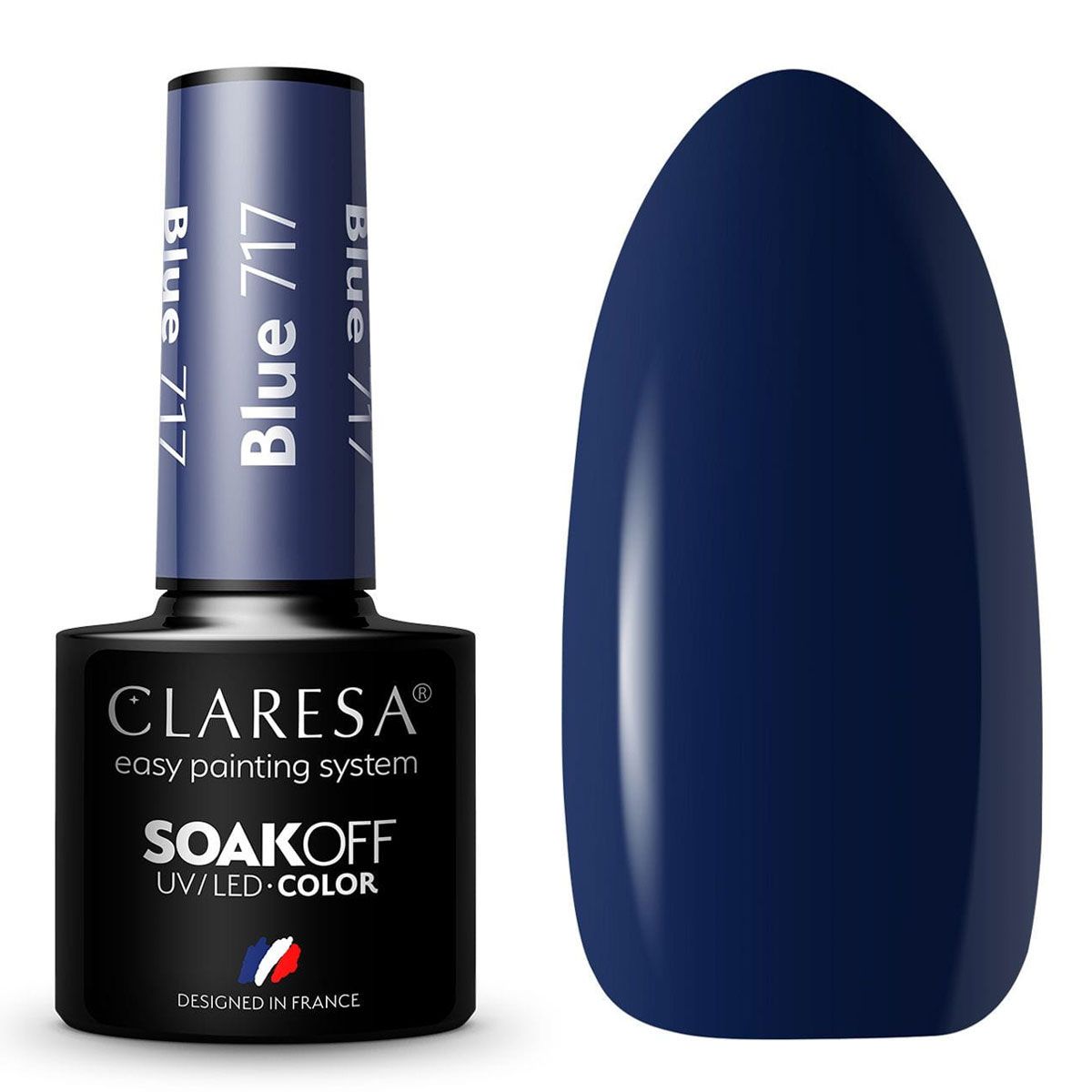 Claresa UV LED Gel Polish 5ml Blå 717