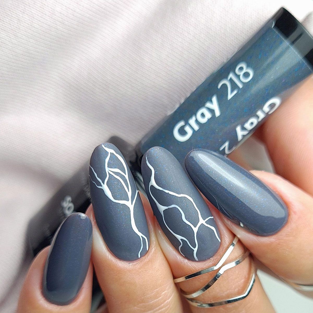 Claresa UV LED Gel Polish 5ml Grå 218 Quiet Forest