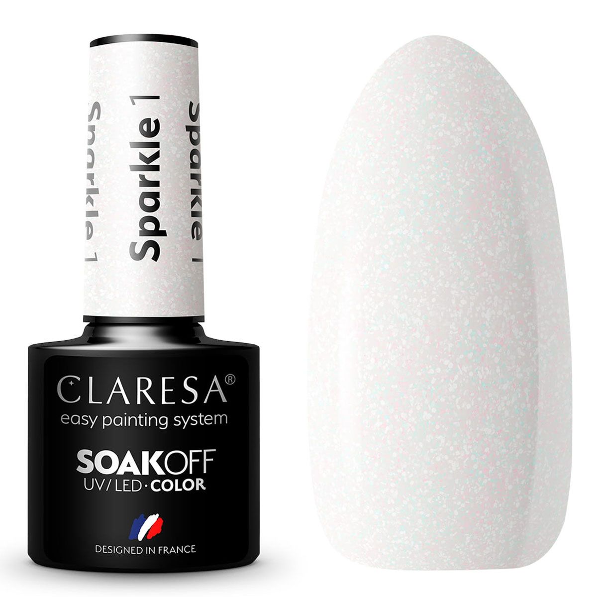 Claresa UV LED Gel Polish 5ml Sparkle 1