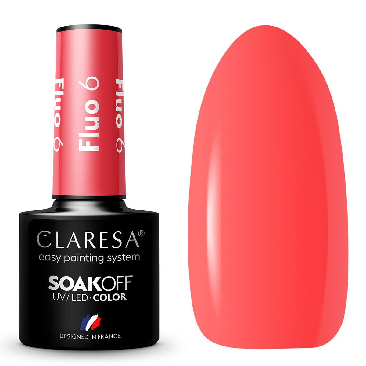 Claresa UV LED Gel Polish 5ml Fluo 6