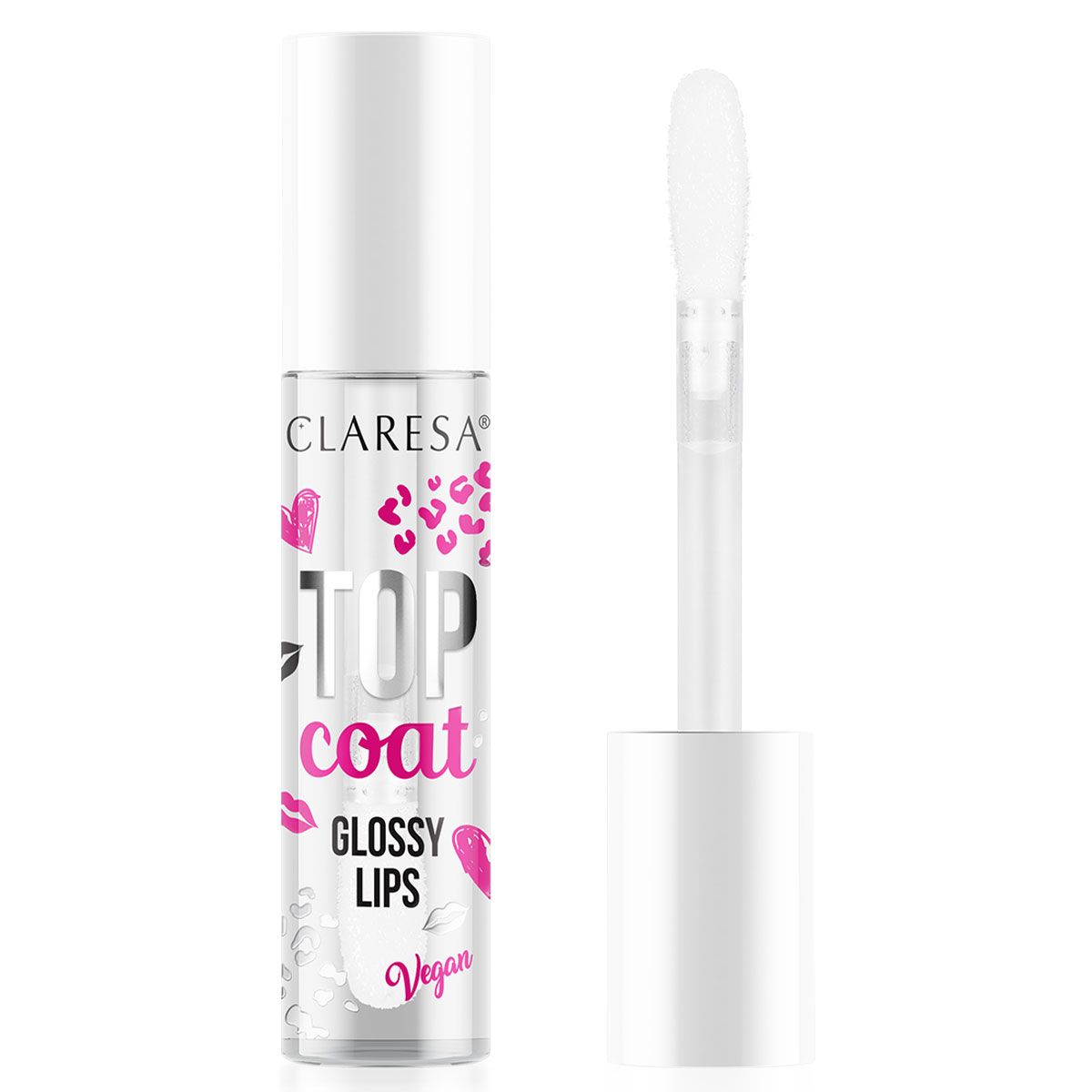 Claresa læbe topcoat shimmering 4,75gr.