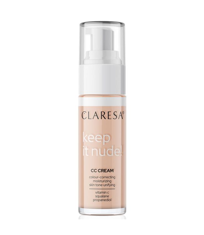 Claresa holder det nøgen! cc creme 104 nøgen 33gr.