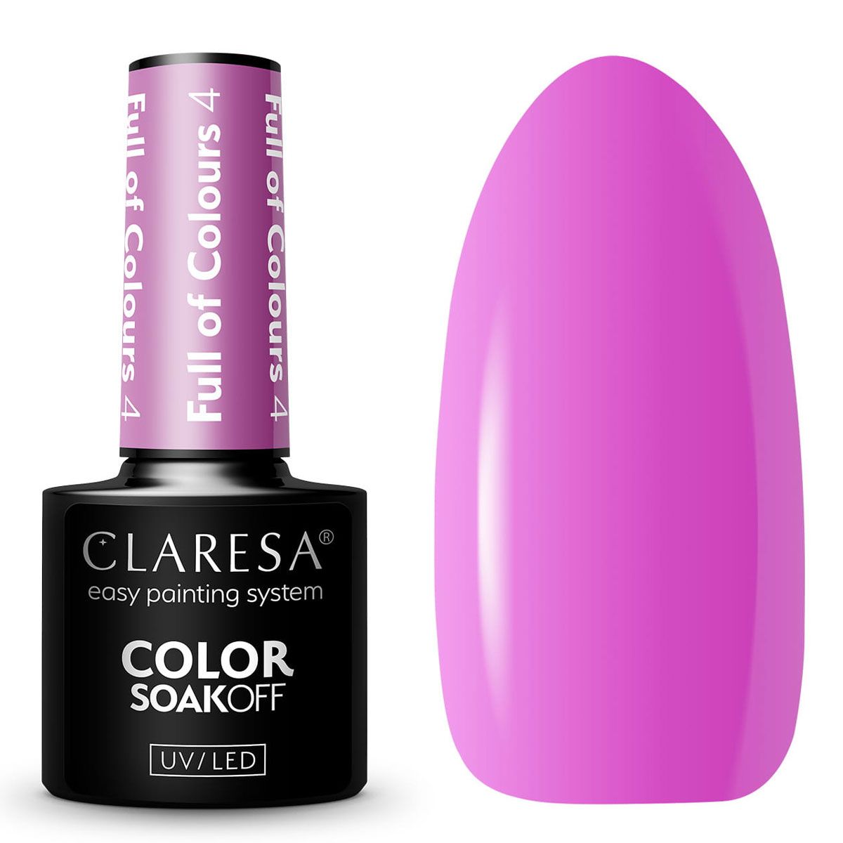 Claresa UV LED Gel Polish 5ml fuld af farver 4