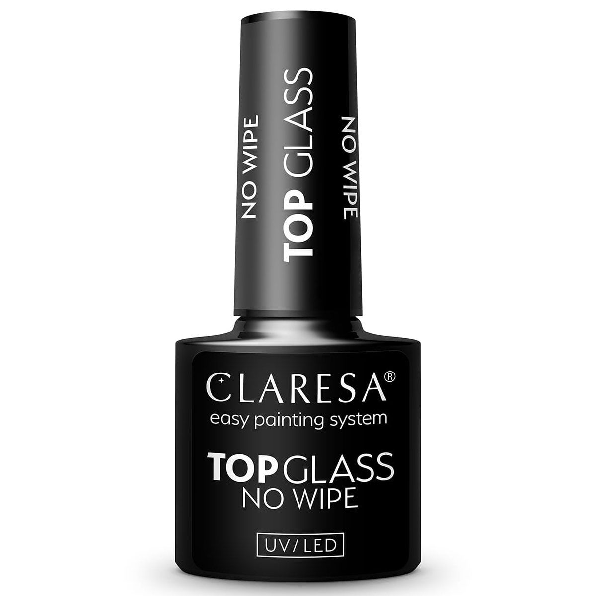 Claresa top coat glas uden serviet 5ml