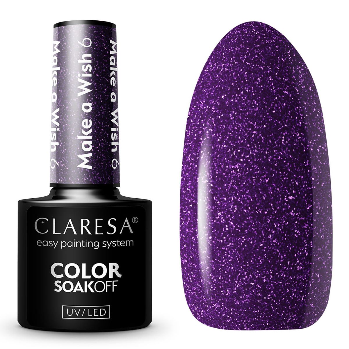Claresa UV LED Gel Polish 5ml Giv et ønske 6