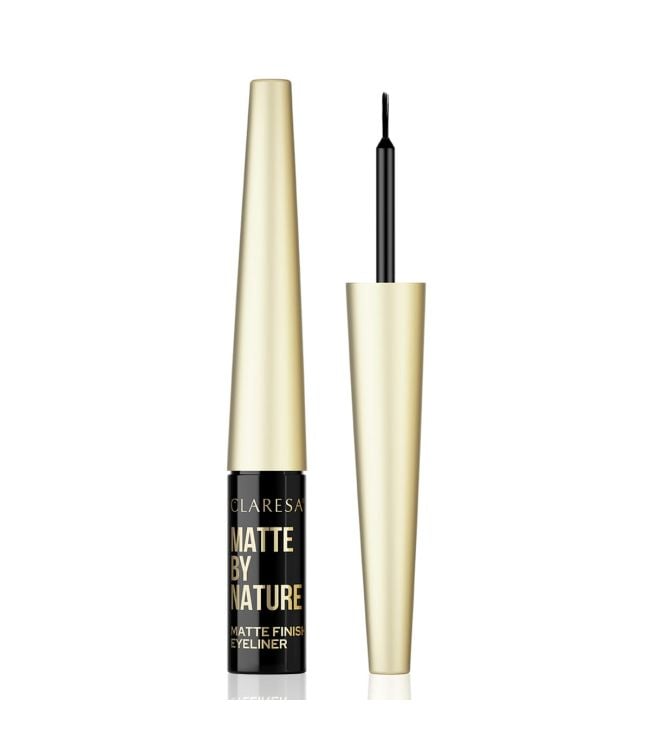 Claresa mat af natur flydende eyeliner sort 4ml