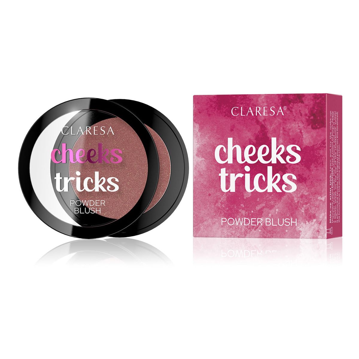 Claresa cheeks tricks pudder blush 06 lokke 4gr.