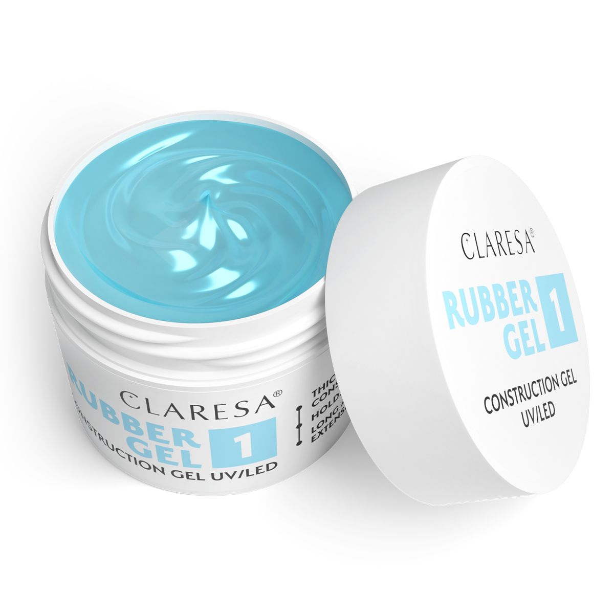 Claresa gummigel 1 gennemsigtig 90gr.