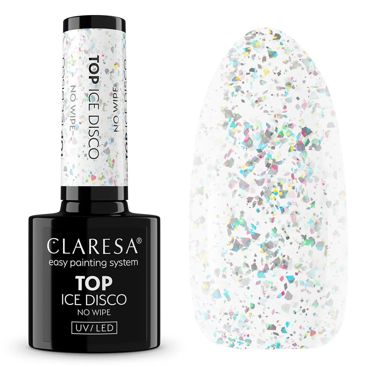 Claresa top coat no wipe is disco 5ml