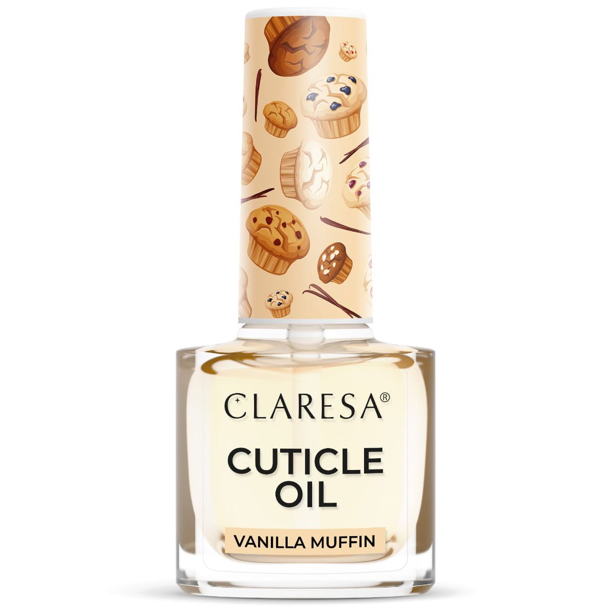 Claresa neglebåndsolie vaniljemuffin 5ml