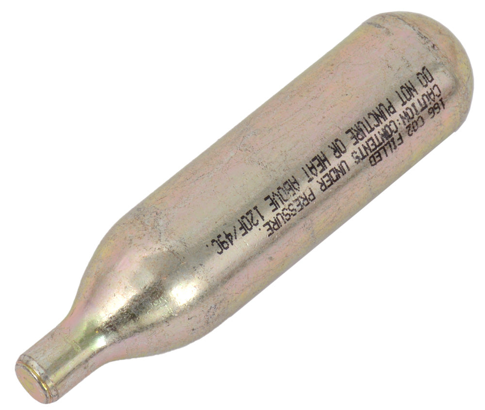 Radon co₂ patron 16 g uden gevind