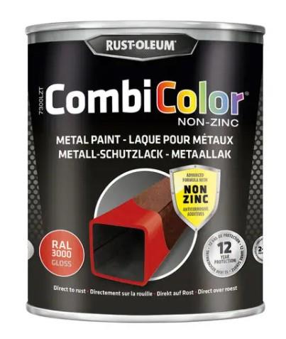 Rust-oleum combicolor non-zink ral7035 højglans lysegrå 750ml
