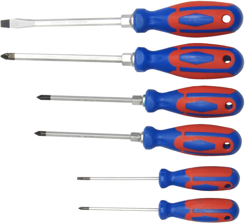 Con:p skruetrækkersæt 6stk 2c - cp311208