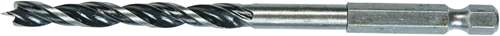 Connex bit - uneo træbor 6mm 1 4 rød - coxt978303