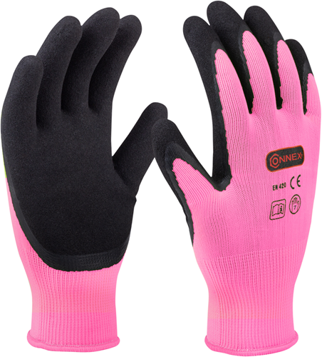 Connex handske have latex pink gr07 - cox938577