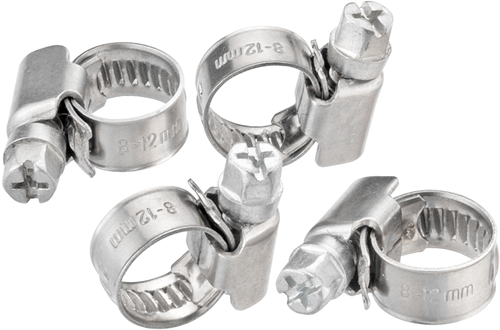 Cornat spændingsring 8-12 mm (1 4) 4 stk rustfrit stål - t3083000