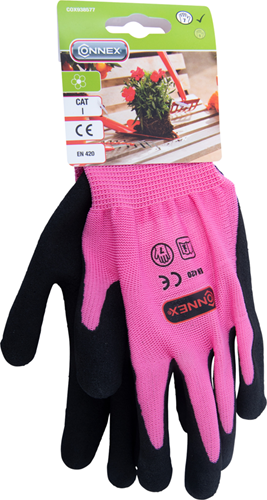 Connex handske have latex pink gr07 - cox938577