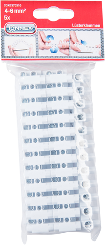 Connex kronekonnektor 12pole 4-6mm2 5stk - coxb370310