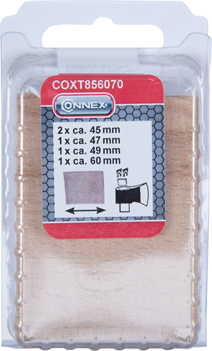 Connex stålkileøkse + hammer 5 stk - coxt856070
