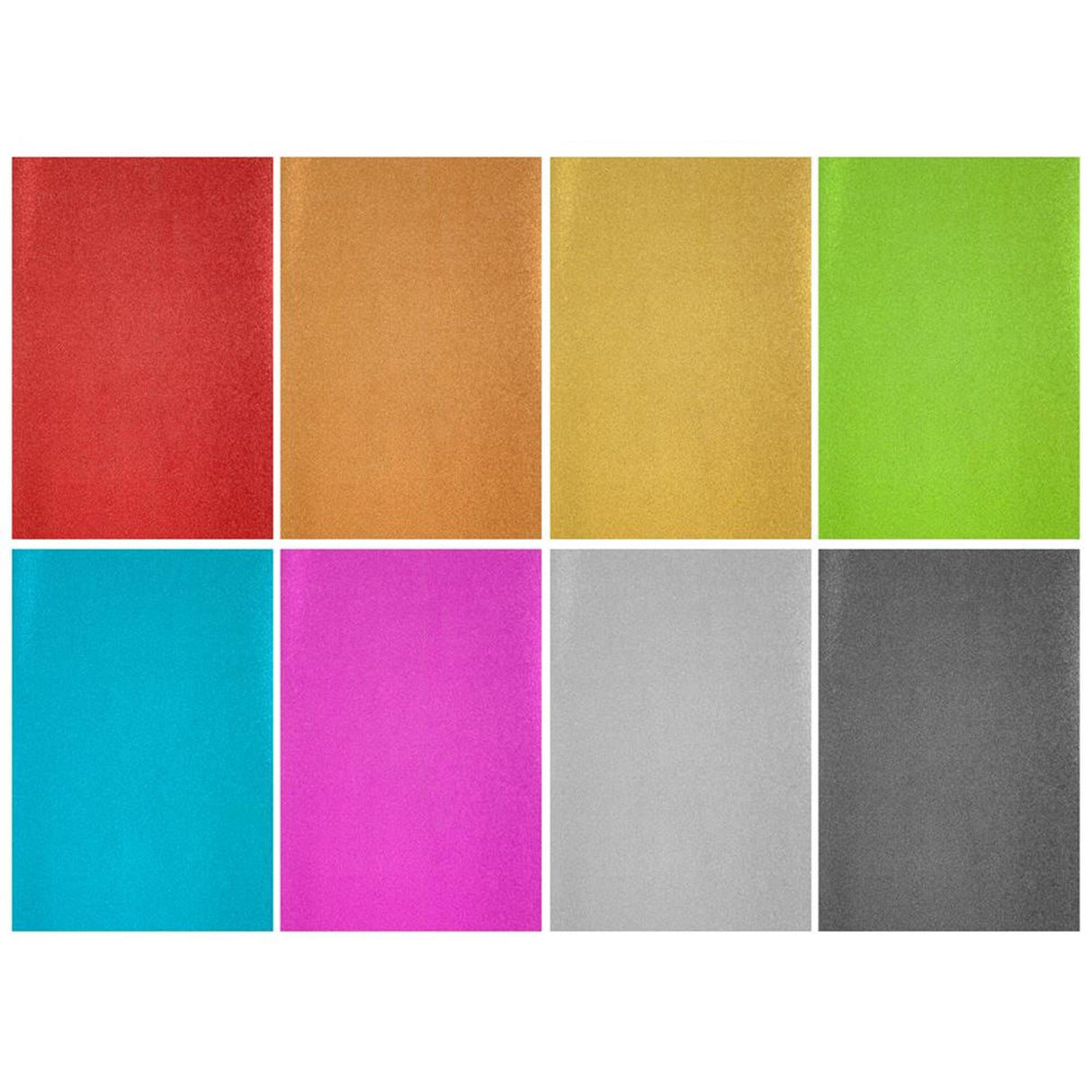 Grafix glitterpapir a4 8 ark