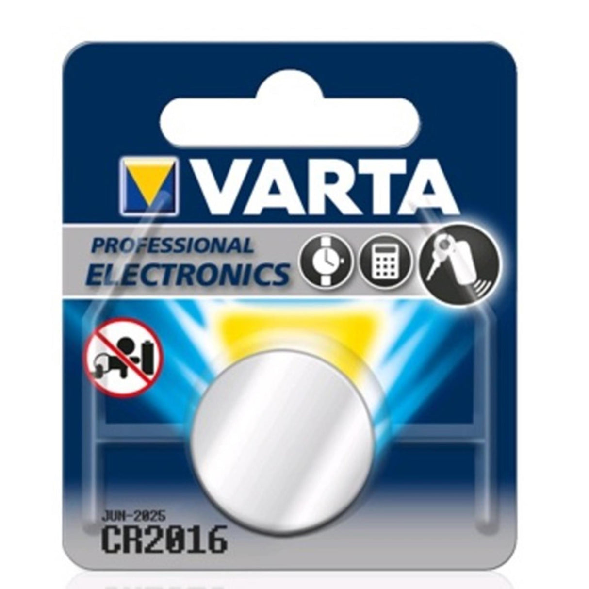 Varta lithium cr2016 3v batteri