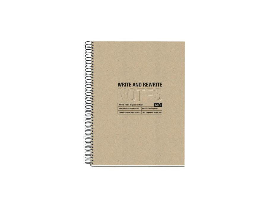 Miquelrius Notebook - Craft - A5 Checkered - 120 sider