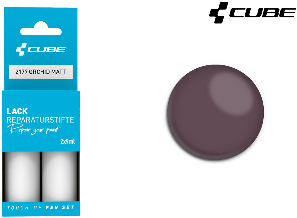 Cube touch-up pen sæt orkidé mat