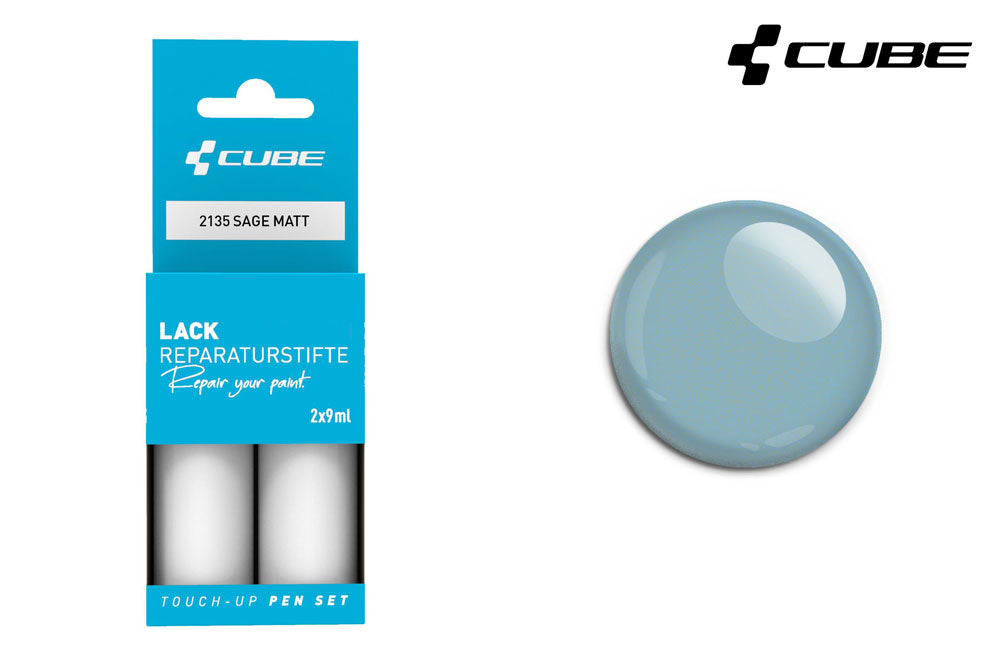 Cube touch-up pen sæt salvie mat