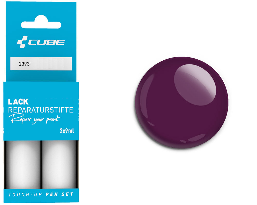 Cube touch-up pen sæt vin blank