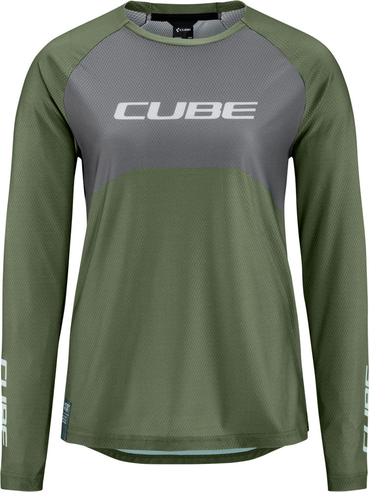 Cube vertex tm - langærmet dametrøje