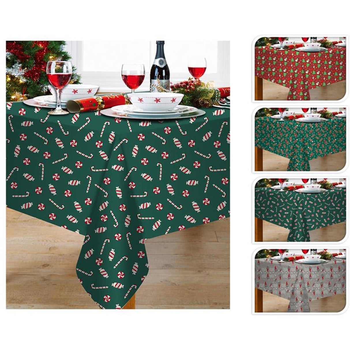 Home styling dug julemotiv 130x180cm
