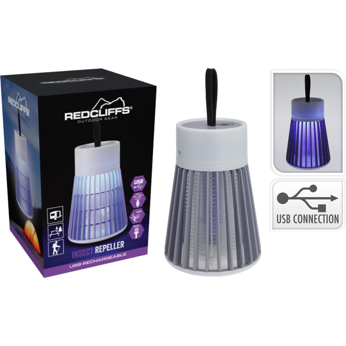 Redcliffs insectenbestrijder oplaadbaar