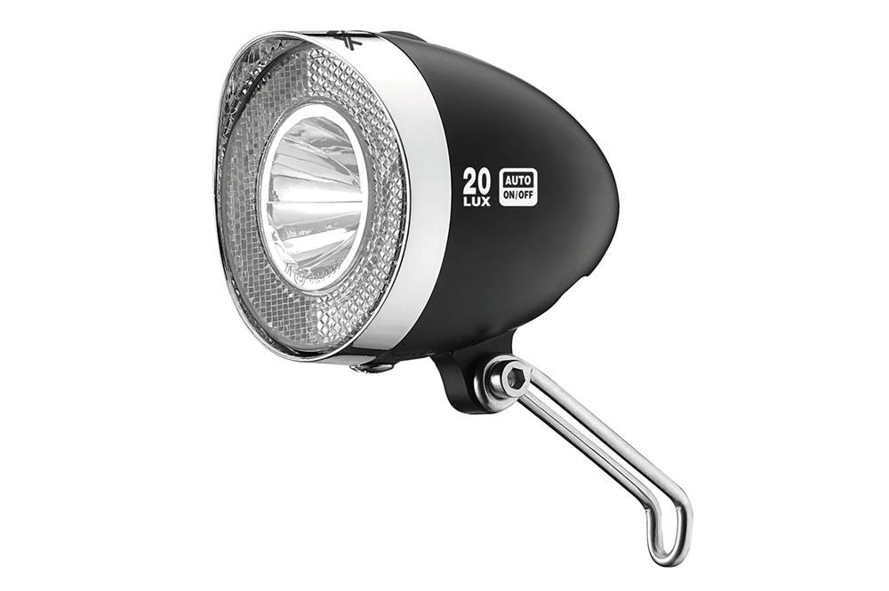 XLC retro CL-F20 cykellygte – LED – inklusive batterier – 20 lux