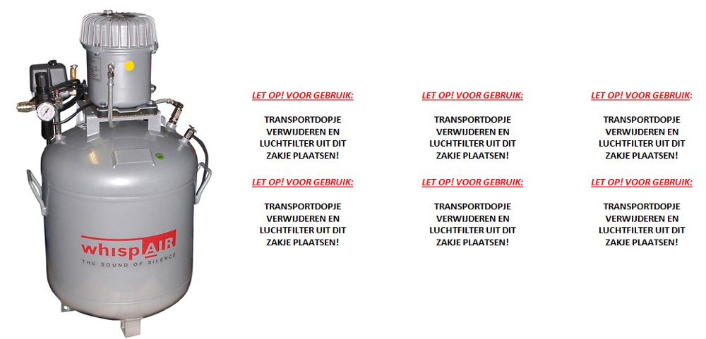 Umærket GRS Whispair Kompressor CW50 50AL *på bestilling*