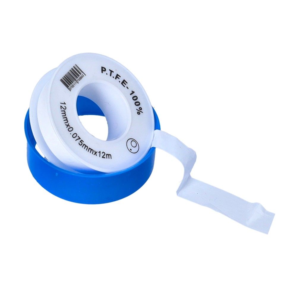 Umærket grs tape teflon rulle 12mm-0,075 tætning