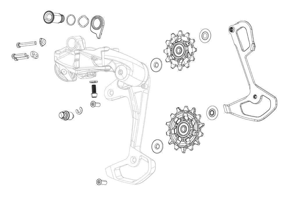Sram derad xx1 ørnebur ln