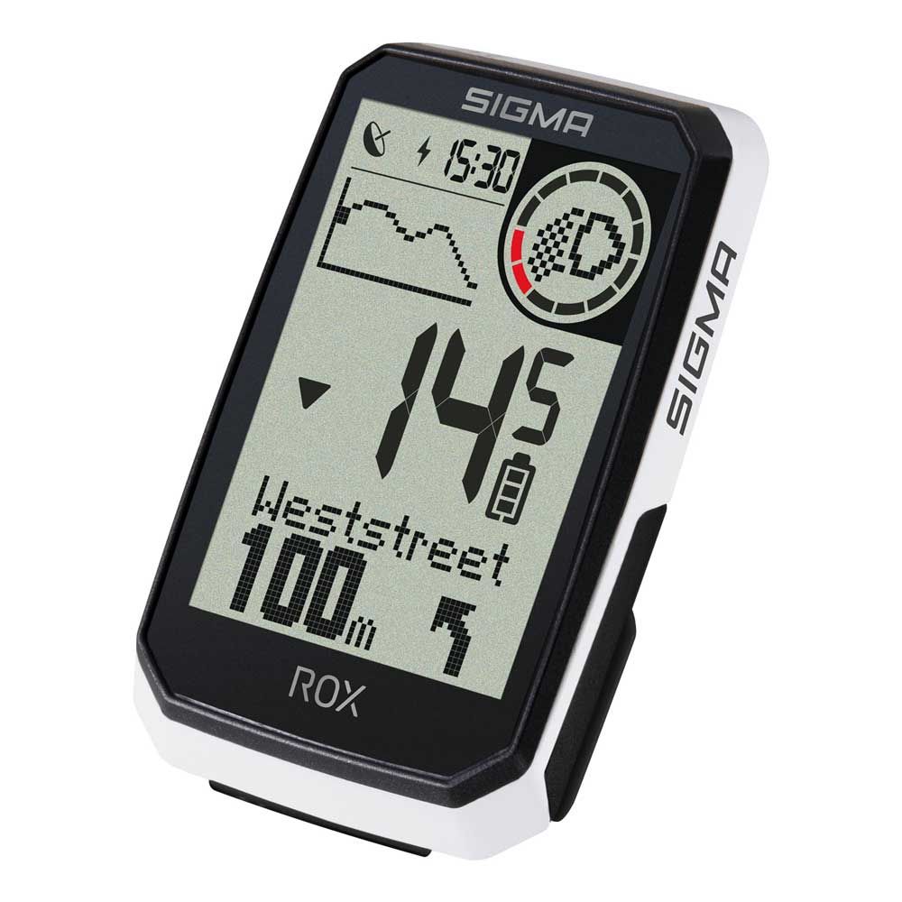 Sigma sport sigma cykelcomputer rox 4.0 udholdenhed hvid