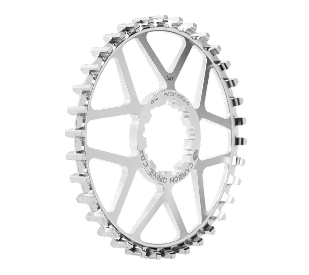 Gates tandhjul cdx 34t 9-spline shimano frihjulsnav