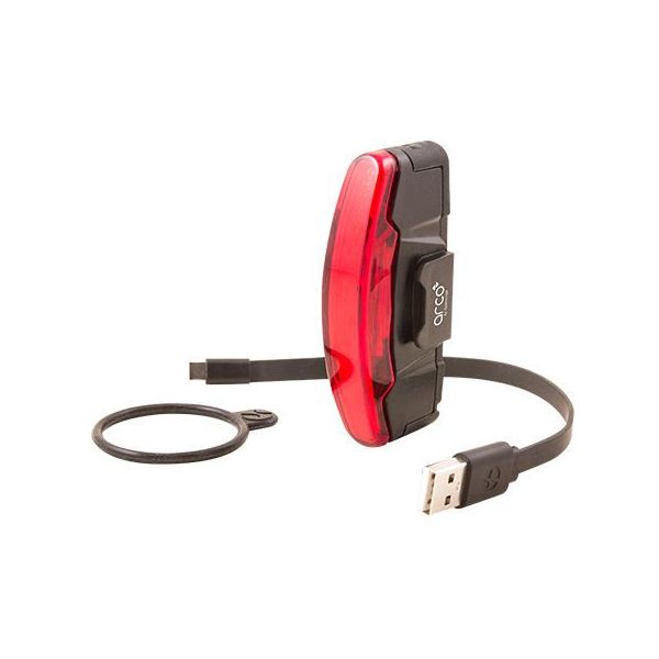Spanninga baglygte arco xb flash usb-c genopladelig