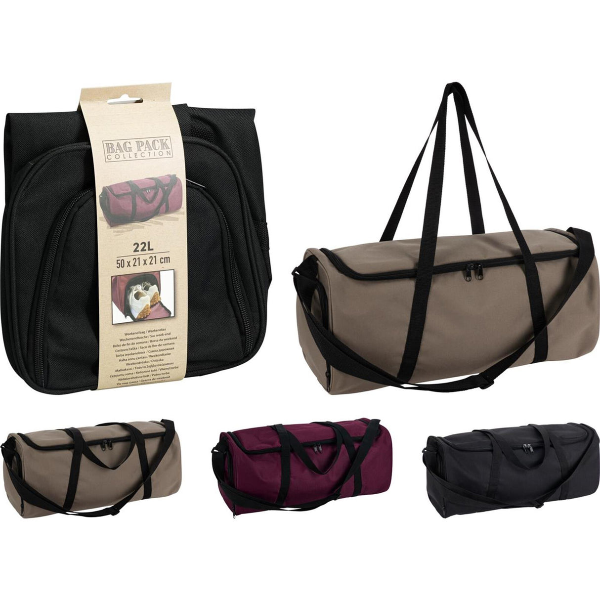 Big pack collection sporttas 22 liter 50 x 21x 21cm