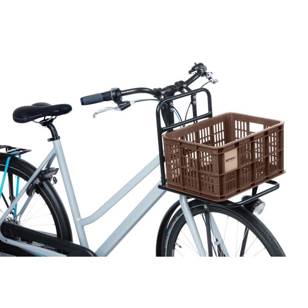 Basil Fietskrat S - Lille - 17,5 liter - Brun