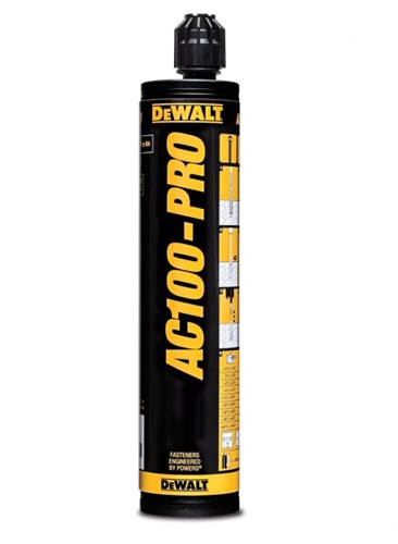 Dewalt tilbehør ac100-pro selvklæbende anker 300ml - dfc1230050