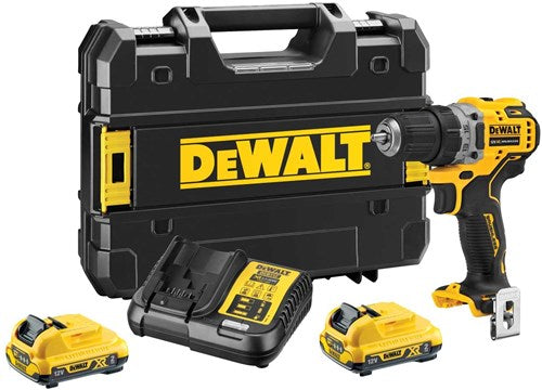 Dewalt dcd706d2-qw akku slagboremaskine 12v 2.0ah li-ion - dcd706d2-qw